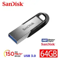 在飛比找PChome24h購物優惠-SanDisk 晟碟 64GB Ultra Flair CZ