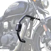 "CRASH GUARD, BLACK" FIT FOR ROYAL ENFIELD METEOR 350