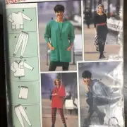 Hoodie Tracksuit Sewing Pattern Burda 4709 UNCUT Sweatshirt Pants Activewear