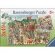 德國 Ravensburger (RV) 維寶【 The Knights' Fortress (3X49pcs)】拼圖