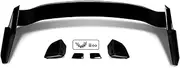 Compatible for Honda Civic Hatchback 2016-2021 Type R Style Rear Trunk Spoiler Wing Gloss Black Trunk Top Wing Spoiler Diffuser Auto Parts