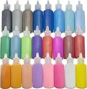 Yayatty Art Sand Kit - 24 Color Bottles for Arts and Crafts, Painting, DIY Drawing, Decor and Collection (24 Multicolour)