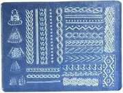 Silicone Nail Carving Shapes Stamping Design Gel Stencils DIY Manicure Accessories DIY Nail Art Tools Multi-Design Nail Carving Shapes