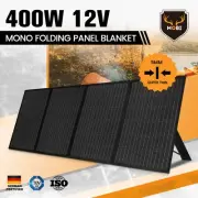 MOBI 400W Solar Blanket Mono 12V Folding Panel Kit 2M Cable USB With Legs Stands
