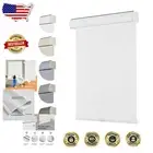 Serene Home Roller Shades: 20"W x 72"H Blackout Window Blinds with UV Protection