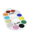 Smiffys Smiffys Make-Up FX, 12 Colour Palette, Aqua, Multi