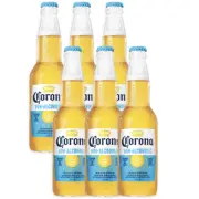 Corona 6 Pack Non-Alcoholic Malt Beverage - 12oz Bottle Mexican Import Brew