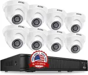Camaras De Seguridad Para Casa Oficina Home Security Camera System 8 Cameras NEW