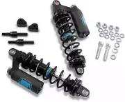 Legend REVO ARC Piggyback Coil Shock Pair Black HD 13in HD Super Glide CVO 99-00