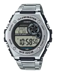 在飛比找Yahoo!奇摩拍賣優惠-【天龜】CASIO  重工業風 金屬風質感運動腕錶  MWD