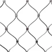 Razor Wire Barbed Wire 304 Stainless Steel Wire Rope Net, Snap Woven Wire Mesh, Handrail Guardrail Protection Safety Decorative Fence for Garden Farm