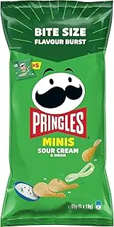 Pringles Sour Cream and Onion Minis Chips, 95 g