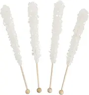 Fun Express Rock Candy Pop Sticks (White) - VBS Vacation Bible School Supplies/Decor