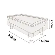 Pool Table Cover - 7.9ft x 5ft