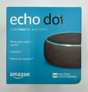 New Amazon Echo Dot 3rd Gen 2020 Smart Speaker W Alexa Black Brand NEW