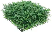 4pcs Artificial Wall Decor Lifelike Grass Backdrop Panels Fade Resistant Easy Installation for Patio and Events Realistic Faux Greenery for Walls