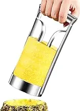 Pineapple Corer,Stainless Steel Fruit Peeler - 2-in-1 Multifunctional Corer Tool Gadget for Vegetable, Pineapple, Watermelon, Pepper, Mango, Fruit
