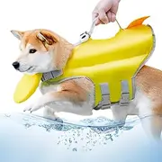 Dog Life Jacket Vest | High Buoyancy Flotation Lifesaver Dog Swimsuit,Quick-Drying, Big Eyes Design Flotation Suit for Small Medium Large Dogs