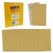 5" x 2.75" Sandpaper Sheets, 220 Grit - 40 Hook & Loop Sheets - Hand Sanding