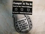 Chompin' At The Bit Horse Magnet RIDING IS MY LIFE THE REST Car Truck Mail Box