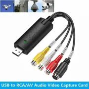 Video Grabber Capture USB Card Convert VCR VHS To Digital DVD for Windows 10 AU
