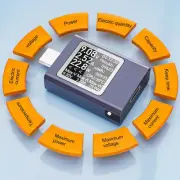 HDC 085C USB C Tester Meter 4 5~50V 0~12A High Power Measurement PD3 1