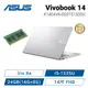 [欣亞] 【24G升級版】ASUS Vivobook 14 X1404VA-0031S1335U 冰河銀 華碩13代輕薄高效戰鬥筆電/i5-1335U/Iris Xe/24GB(16G+8G)/512G PCIe/14吋 FHD/W11【筆電高興價】