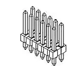 10-89-2261 Connector Header Through Hole 26 position 0.100" (2.54mm)