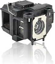 Replacement Projector Lamp EB-S02 EB-S11 EB-S12 EB-W12 EB-W16 EB-W16SK EB-X12 EB-X14 EB-X14G EH-TW550 EX3210 Projector Lamp ELP67 V13H010L67 Compatible with E/PSON Projector Lamp Bulb