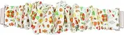 [COLLBATH] Printed Scrunchie Strap Scrunchy Watch Bands Elastic Watch Band Wristlet for Dress up Watch Strap Printed Watch Bands Watch Wristband Replacement Strap Leopard Printed Fabric