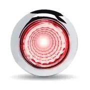 30mA Red to Green 1 Diode Twist On 3/4" Dual Revolution Round LED with Reflector