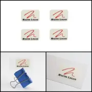 Martin Logan Speaker logo badge Sticker Decal waterproof 33mm(1.29")X21mm(0.82")