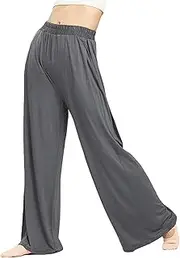 [Letuwj] Dance Pants Modal Cloud Wide Leg Pants Stretch Dance Yoga Pants