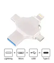 1TB 4GB 4in1 Memory Stick USB3.0 Flash Drive OTG Thumb Disk Files Storage iPhone