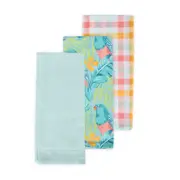 3 Pack Birds Printed Tea Towels