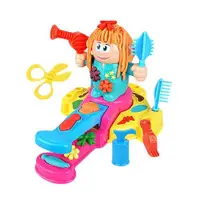 在飛比找ETMall東森購物網優惠-【孩子國】時尚造型理髮師 /創意剪髮黏土玩具組