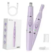 Ear and Nose Hair Trimmer for Women, 2025 Professional Painless 2 in 1 USB