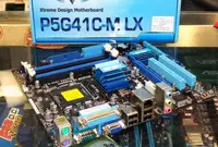 在飛比找樂天市場購物網優惠-P5G41C-M LX華碩主板775主板支DDR2或DDR3