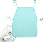 Stroller Ice Silk Pad | Breathable Cooling Apron,Multifunctional Crib Supplies, Portable Ventilated Mat for Hot Weather