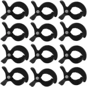 Stroller Pegs to Hook Muslin Sun Shade to Canopy, Wanfoou Black Car Seat Cove...