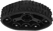 Rc Crawler Accessories DIY Tank Track Wheel Replacement Non-Slip Surface Black