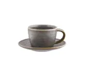 36x Moda Chic Coffee Cup 280mL & Saucer 145mm Porcelain Cappuccino Cafe Crockery