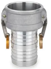 (Ships Fast) 2" Aluminum Type C | Camlock Female Coupler x Multi Hose Barb Shank