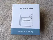 Portable Mini Printer BT Instant Printing; b3