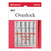 Husqvarna Viking Sewing Machine Overlocker 90/14 Needles 5 Pack