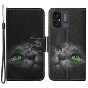 For Xiaomi Redmi 12c 4g Pu Leather Flip Phone Case Pattern Printing Stand Wrist Strap Wallet Cover