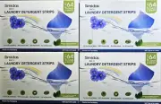4X Simidas Liquid-Less Laundry Detergent Sheets-32 Sheets Up to 64 Loads A Box