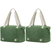 2x Tosca Lightweight Foldable & Expandable Flight Cabin Travel Tote Bag Moss