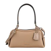 在飛比找Yahoo奇摩購物中心優惠-Michael Kors Cecily金字金屬LOGO皮革兩