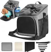 Generic Lightweight Breathable Bag with Travel Accessories - for Dog, Bike Removable Camping Beach | Tool Fixation Required Easy to Use